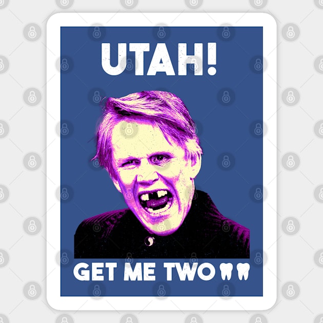 Utah! Get Me Two Sticker by Jina Botak